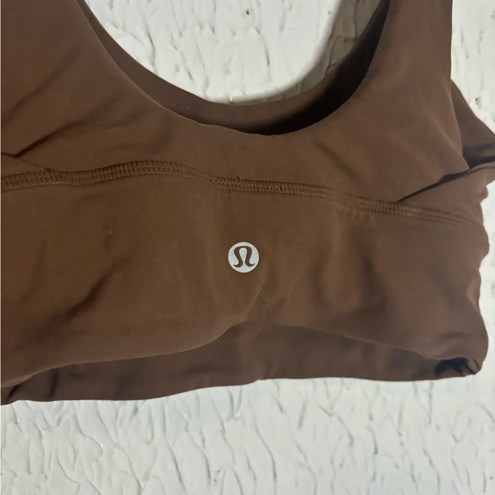 lululemon athletica Brown Sports Bra